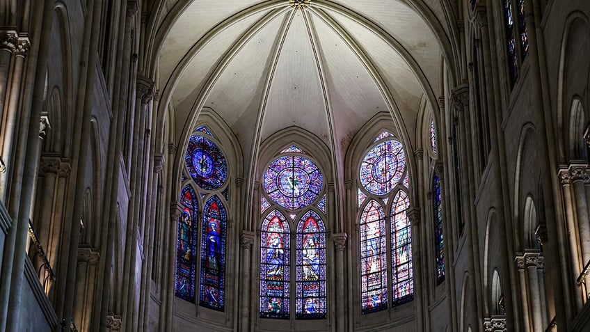 Notre Dame Cathedral windows