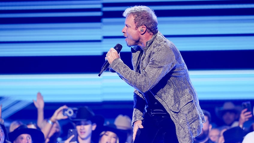 Brian Littrell singing