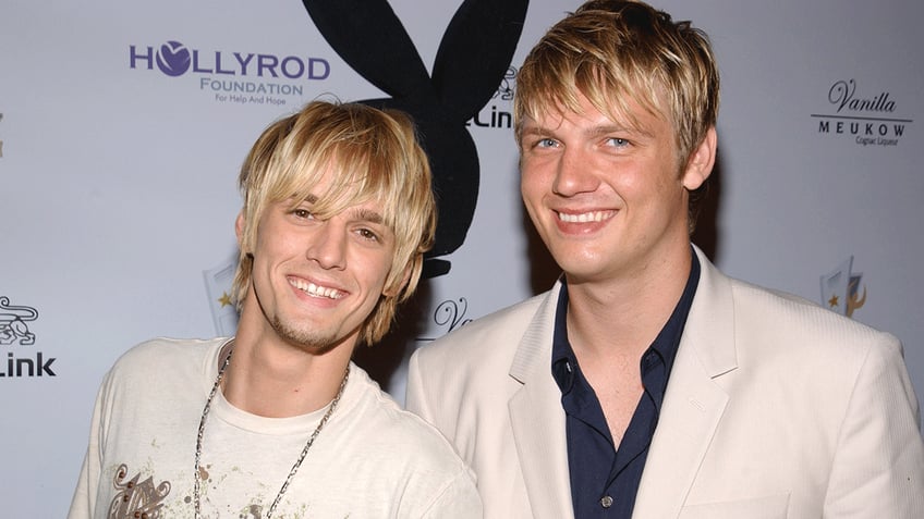 backstreet boys nick carter emotionally breaks down over brother aaron carter nearly one year after death