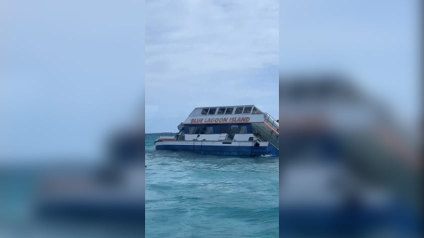 bahamas tour boat sinks leaving 1 dead as passenger records terrifying ordeal