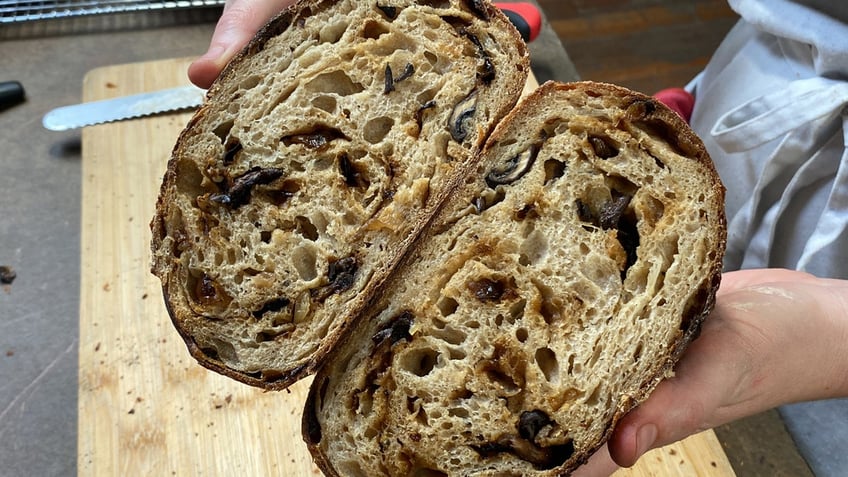 A load of sourdough bread