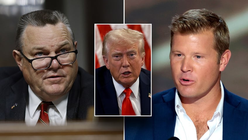 Jon Tester, Donald Trump, Tim Sheehy