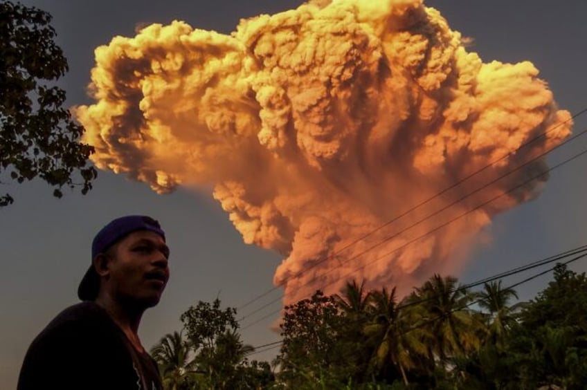 Indonesia's Mount Lewotobi Laki-Laki volcano erupts