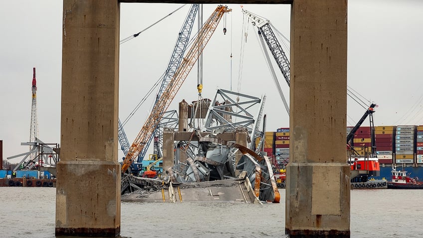 Baltimore's Francis Scott Key Bridge Collapses After Being Struck By Cargo Ship