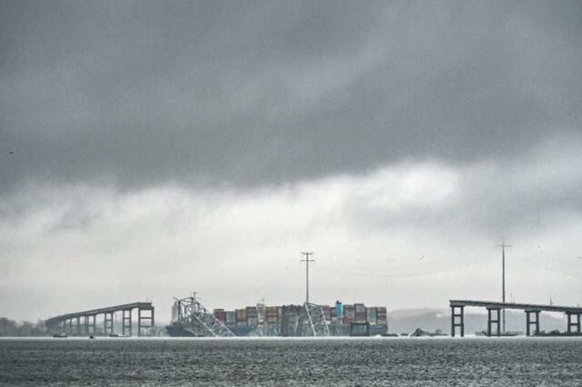 The Dali, a Singaporean-flagged cargo vessel that spans the size of almost three football