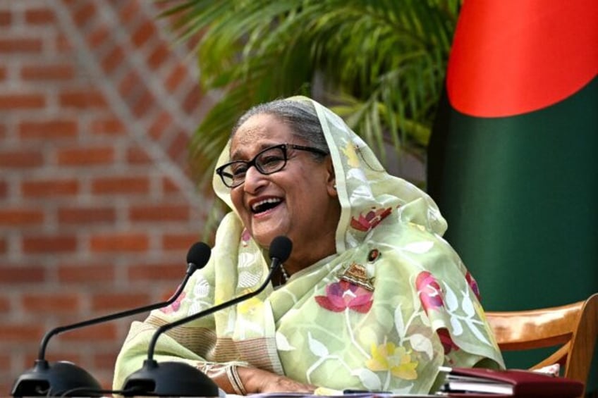 Bangladesh's Prime Minister Sheikh Hasina