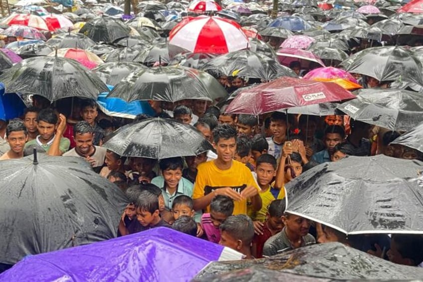 bangladesh protests mark six years since rohingya exodus