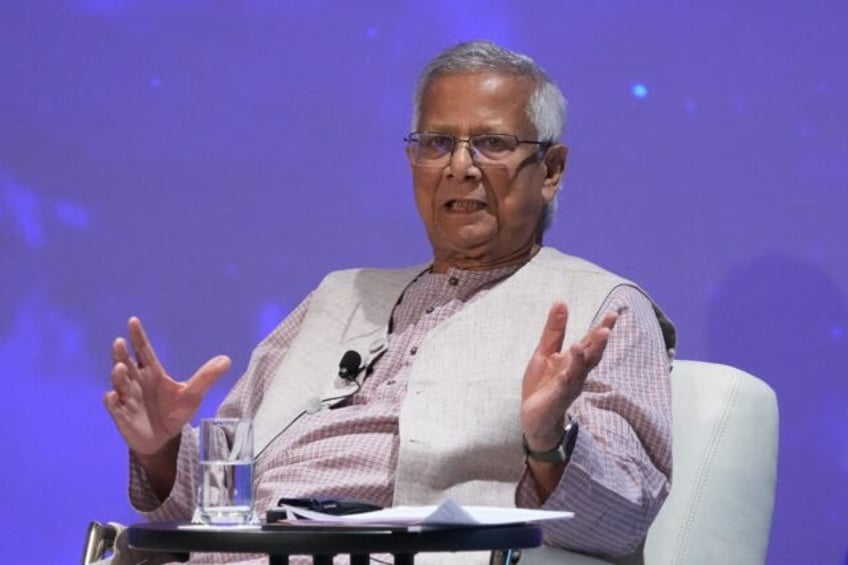 Muhammad Yunus, 84, is a Nobel Peace Prize winner who leads Bangladesh's caretaker governm