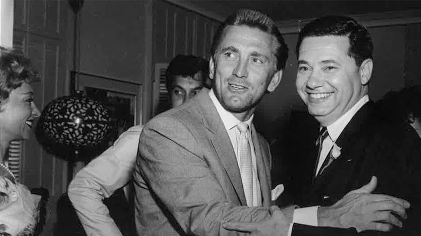 Kirk Douglas and Warren Cowan