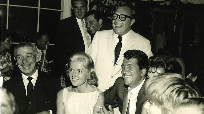 Many Hollywood legends were in attendance at Barbara Rush and Warren Cowen's wedding.