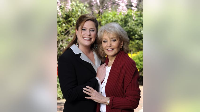 Barbara Walters with her daughter Jackie