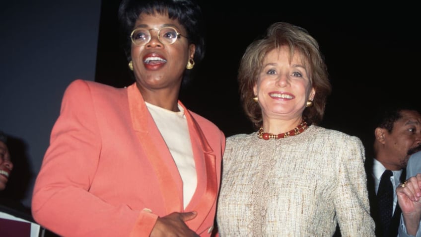 Barbara Walters with Oprah