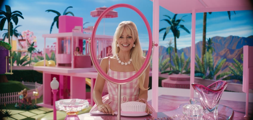 barbie controversy margot robbie and ryan gosling films rocky road to theaters