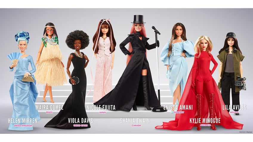 Barbie role model dolls