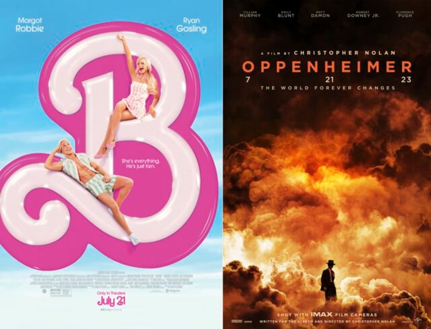 barbie takes the box office crown and oppenheimer soars in a historic weekend