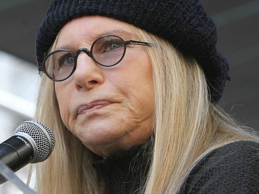 ALos Angeles CA - JANUARY 21: Barbra Streisand, At Women's March Los Angeles, At Down