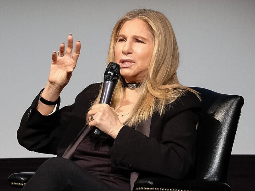 NEW YORK, NY - APRIL 29: Barbra Streisand attends Tribeca Talks: Barbra Streisand with Rob