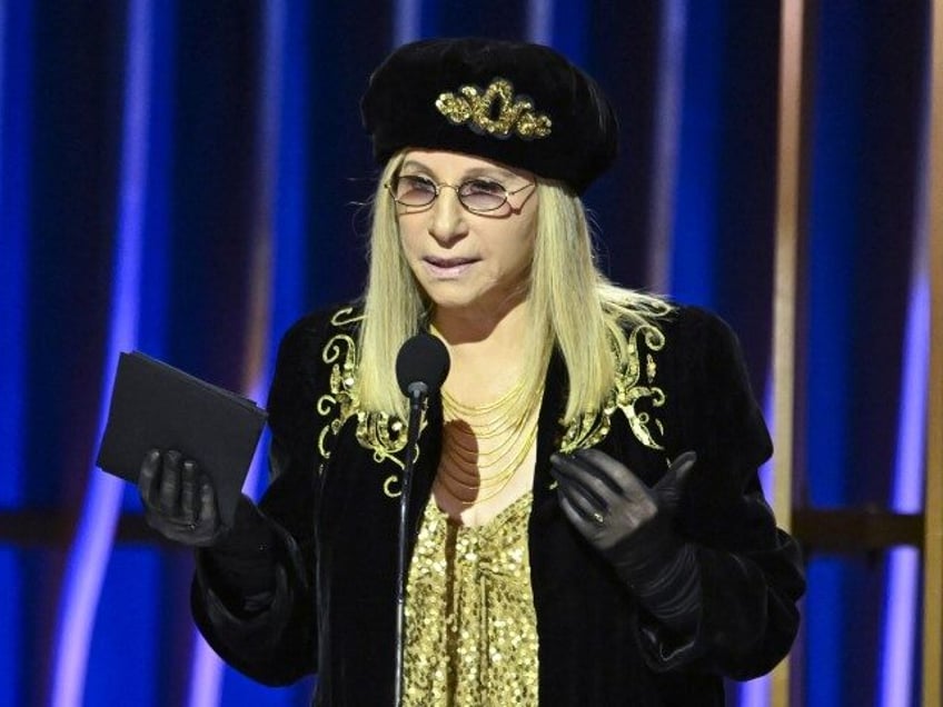 Barbra Streisand at the 30th Annual Screen Actors Guild Awards held at the Shrine Auditori
