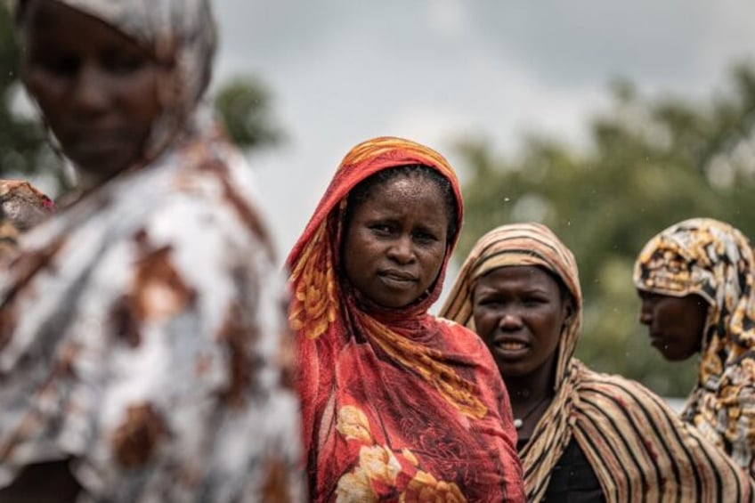 Sudanese refugees from Darfur who fled to Birao, in the neighbouring Central African Repub