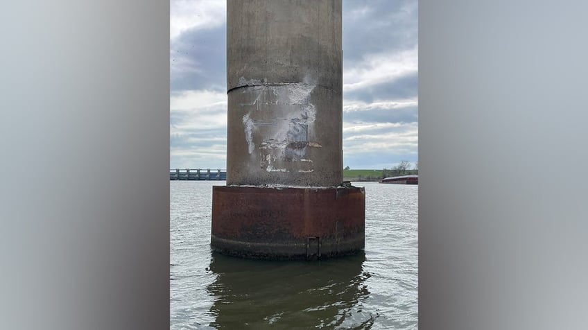 barge strikes bridge in oklahoma halting highway traffic