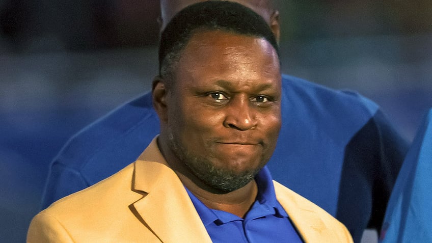 Barry Sanders in October 2022