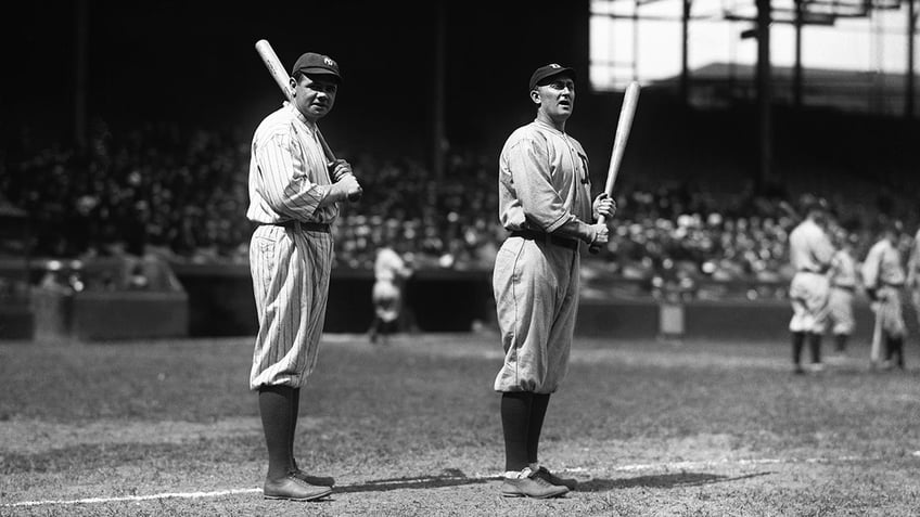 Babe Ruth and Ty Cobb