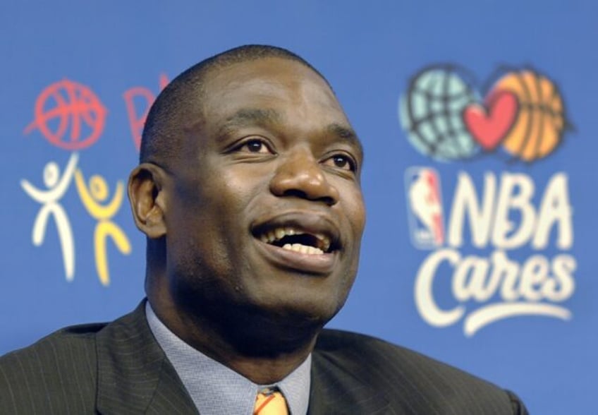 Basketball great Dikembe Mutombo, who died Monday aged 58 from brain cancer