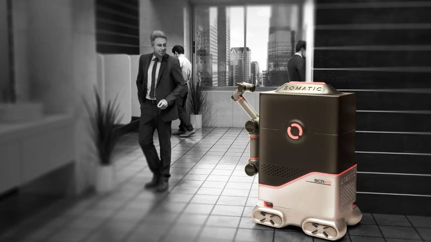 bathroom cleaning robot built for commercial businesses gives consumers hope for ai maid