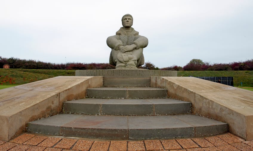 FOLKESTONE, UNITED KINGDOM - OCTOBER 28: The Battle of Britain National Memorial to The Few on October 28, 2010 in Folkestone, England. (Photo by Indigo/Getty Images)