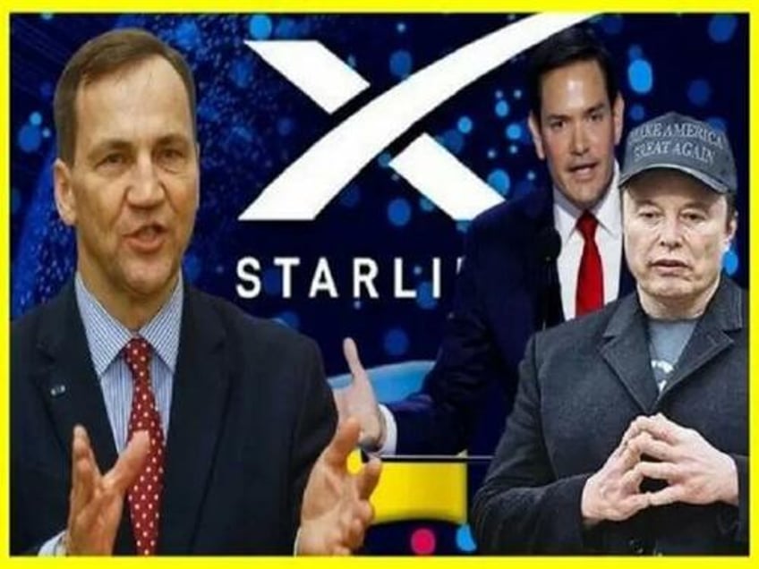 be quiet small man musk rubio wreck polish fm over fake starlink scandal