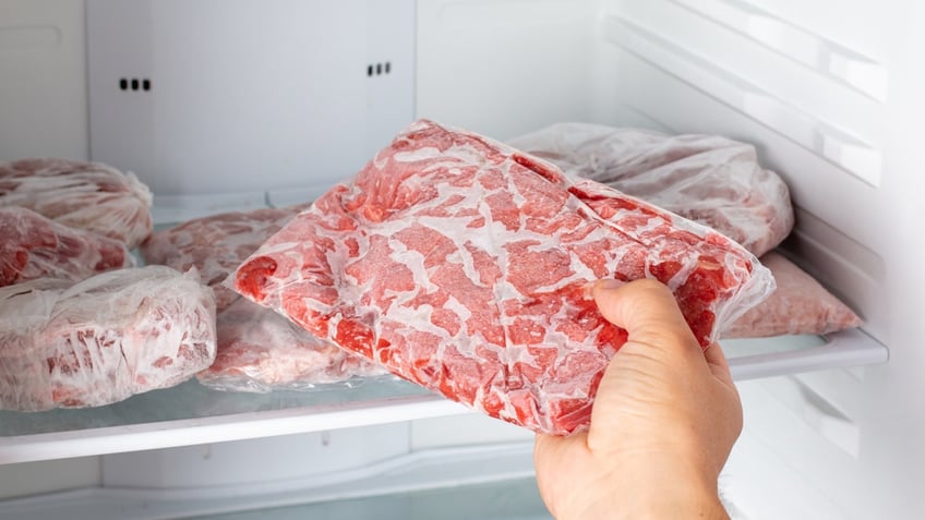 Frozen meat