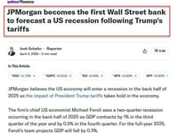 Bears Capitulate: JPMorgan Drops Recession Call After Stocks Surge; Goldman Hikes GDP Forecast, Boosts S&P Target