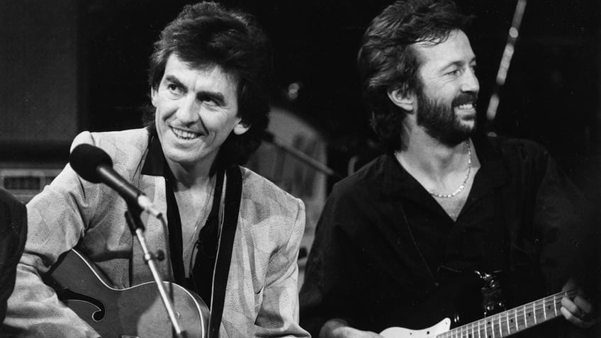 beatles george harrison eric clapton love triangle was like an arranged marriage book