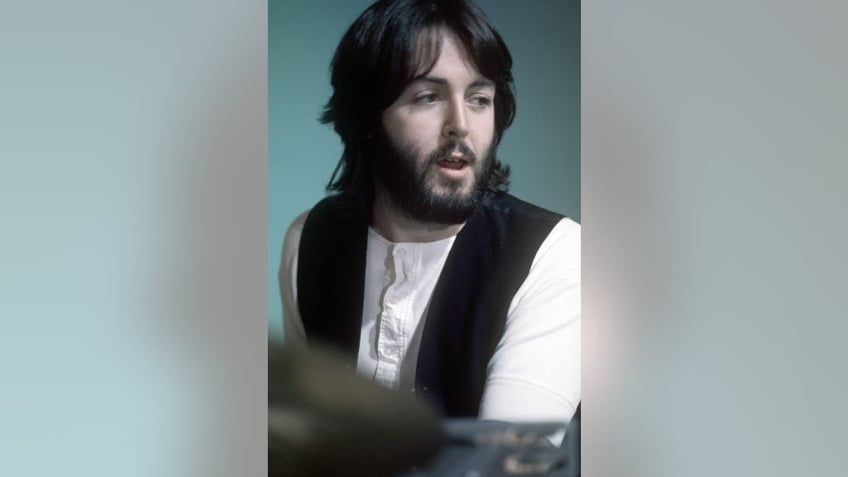 Close up of Paul McCartney in Let It Be