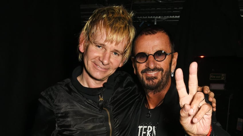 ringo starr and son zak starkey