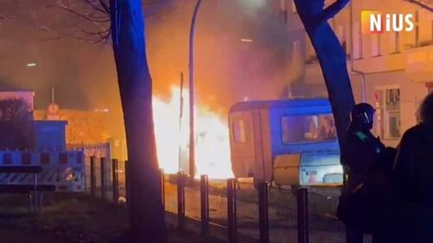 bedlam in berlin as immigrants bring in the new year