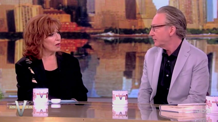 Bill Maher speaks to The View co-host Joy Behar