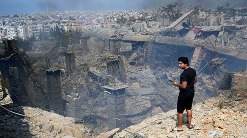 beirut suffers under biggest daytime airstrikes as israel says time not right for ceasefire