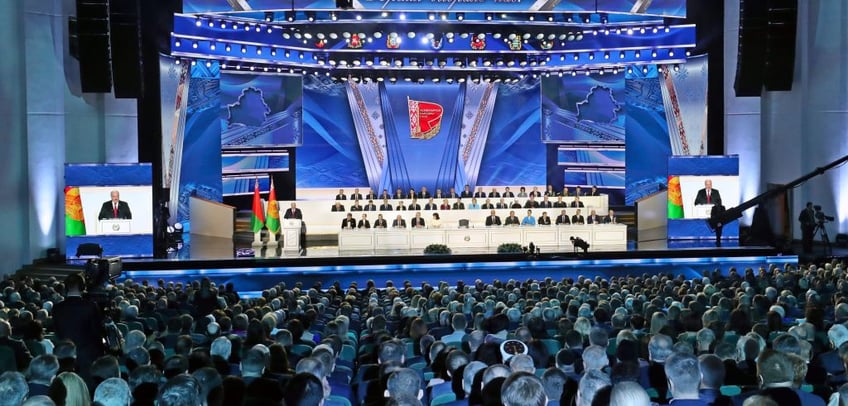 belarus deploys troops head on at nato border says lukashenko accuses nato of provocations that risk nuclear apocalypse