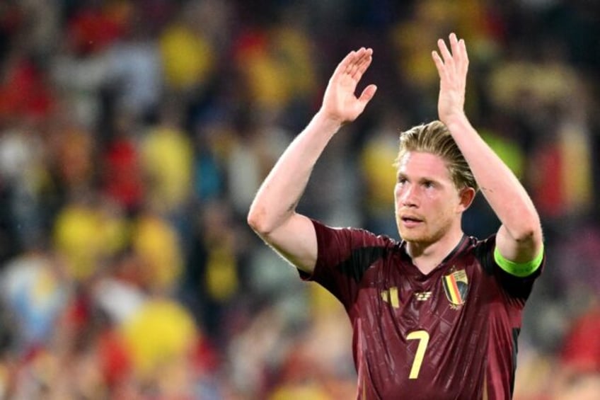 Kevin De Bruyne wrapped up the win over Romania with Belgium's second goal