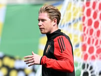 Belgium coach Tedesco ‘sure’ De Bruyne ready for Euros