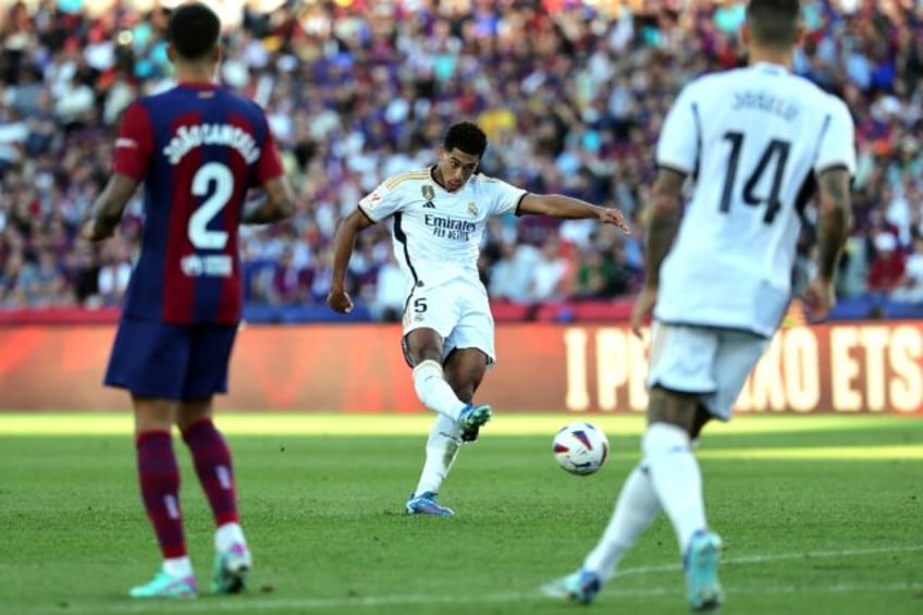 bellingham brace earns real madrid clasico win at barcelona