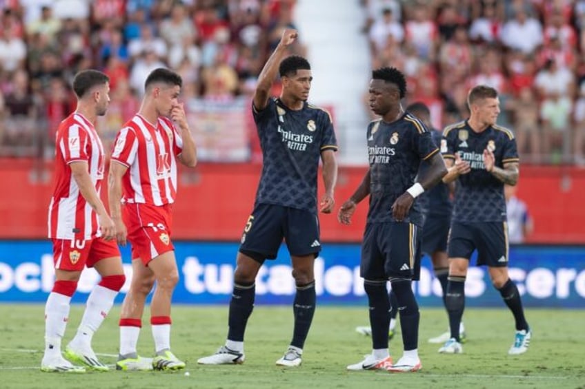 bellingham hits brace to earn madrid comeback win at almeria