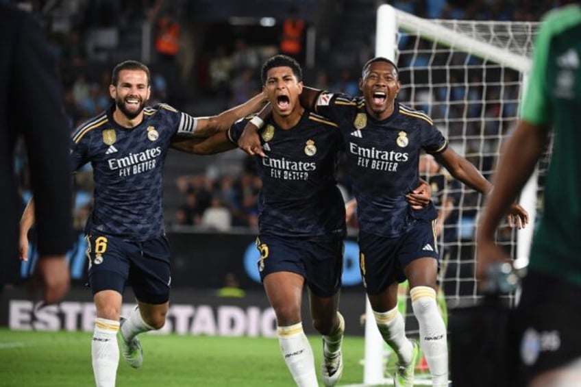 bellingham scores again as madrid edge celta vigo