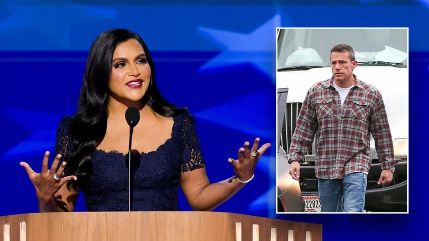 Mindy Kaling shouted out Ben Affleck at the DNC