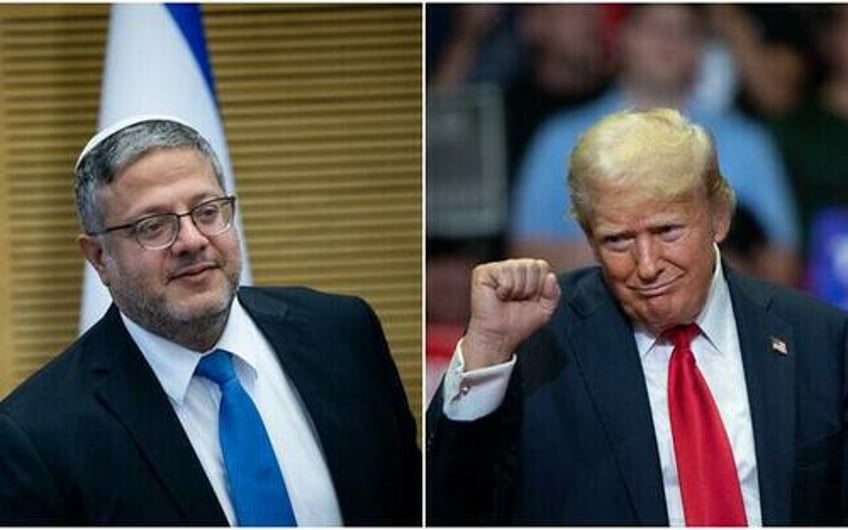 ben gvir endorses trump says hes more likely to back war on iran