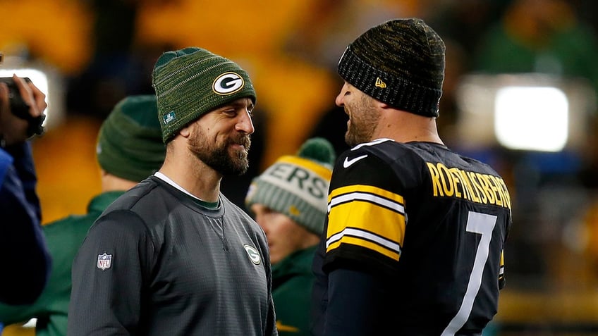 Ben Roethlisberger and Aaron Rodgers