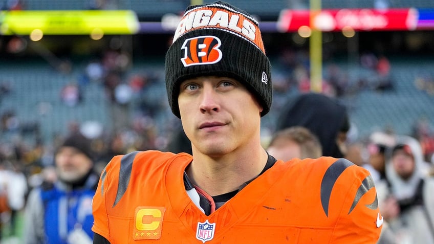 Joe Burrow in December 2024