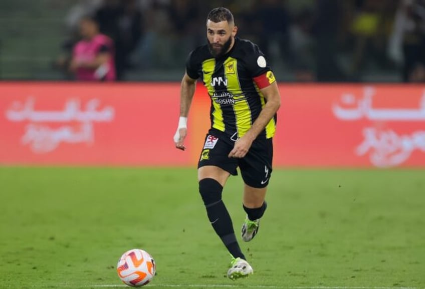 Al-Ittihad's French forward Karim Benzema