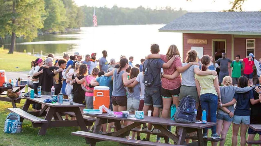 bereavement camp in maine founded by siblings helps grieving kids affected by suicide as rates rise